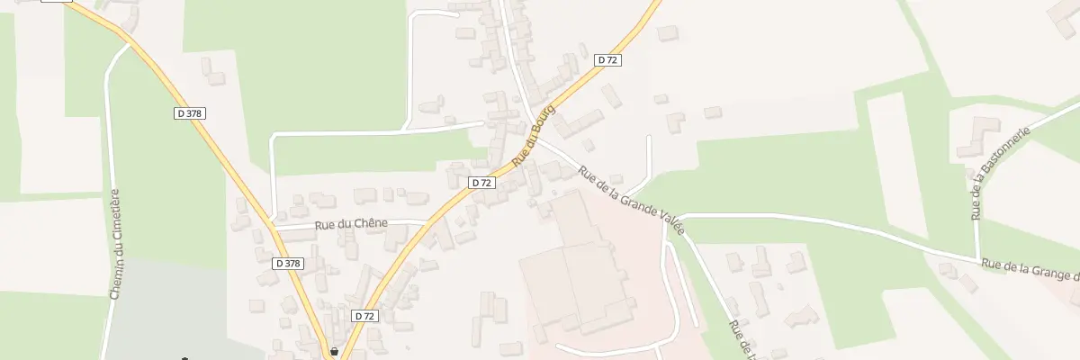 Plan du 96 Rue du Bourg à Créances