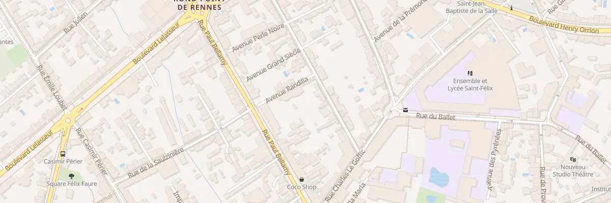 Plan du 17 Rue de la Ville aux Roses à Nantes