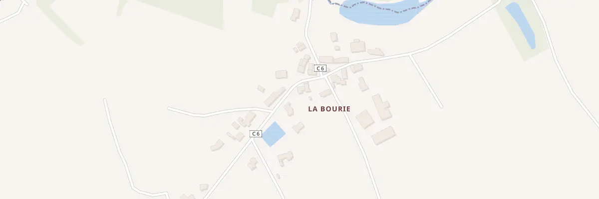 Plan du 16 La Bourie au Girouard