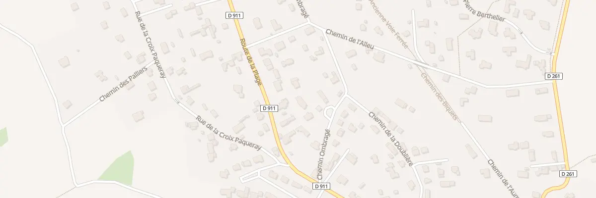 Plan du 35A Rte de la Plage à Carolles