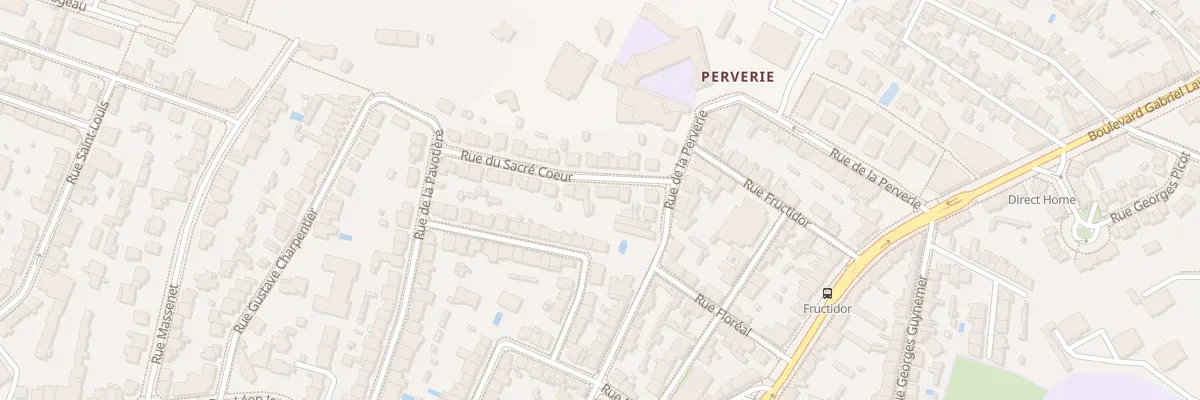 Plan du 7 Rue du Sacré Coeur à Nantes