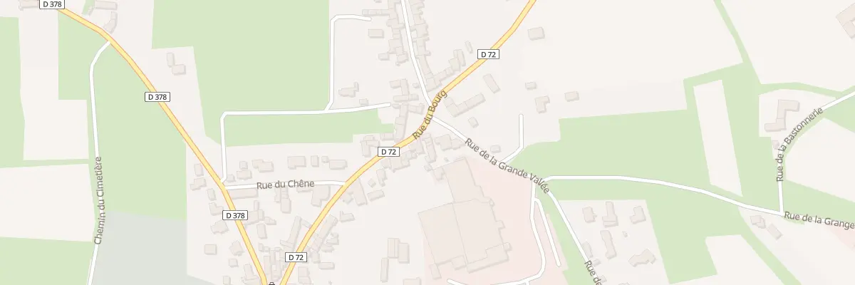Plan du 94 Rue du Bourg à Créances