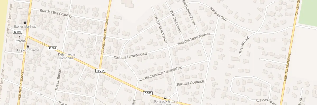Plan du 18 Rue des Terre Neuvas à Bréhal