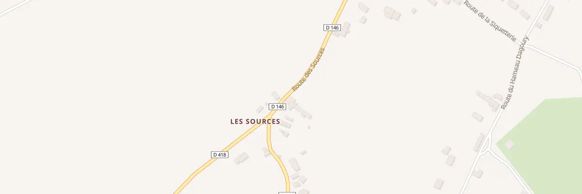 Plan du 587 Rte des Sources à Négreville