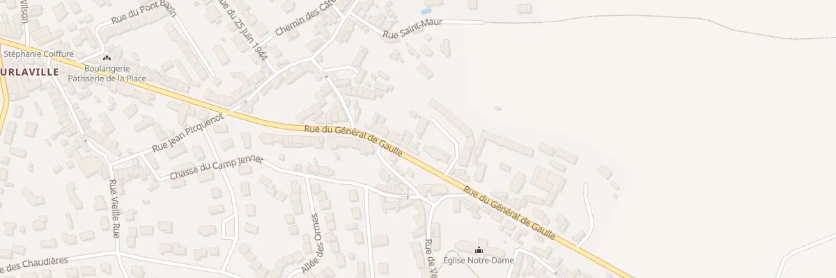 Plan du 63 Rue Gal de Gaulle Tourlaville à Cherbourg-en-Cotentin