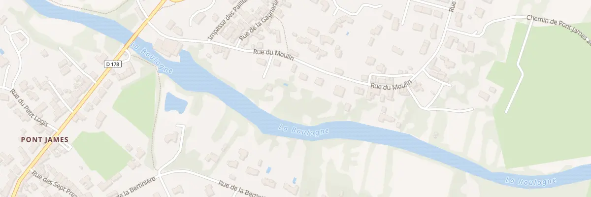 Plan du 12 Rue du Moulin à Saint-Colomban