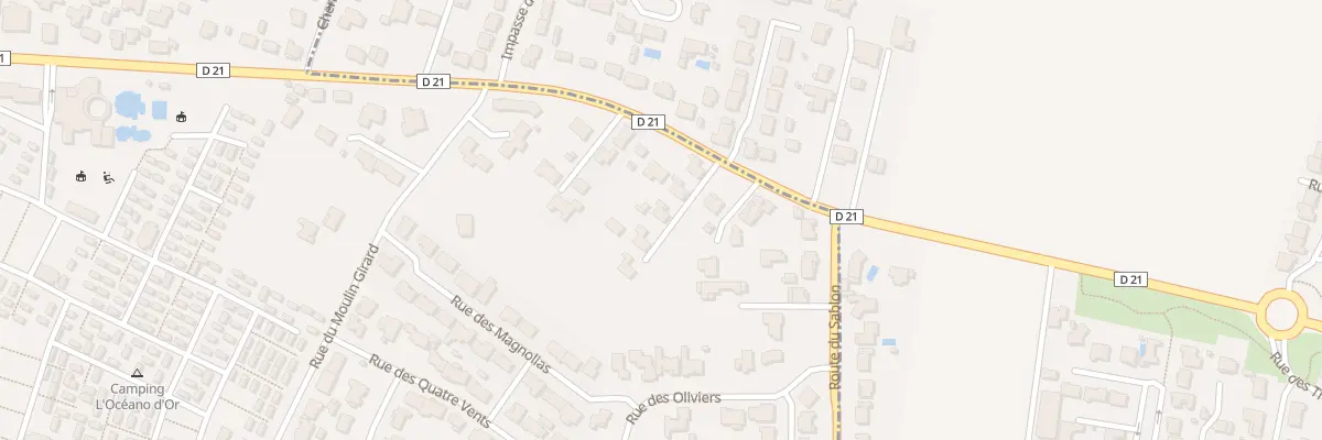 Plan du 108A Rue Georges Clémenceau à Jard-sur-Mer