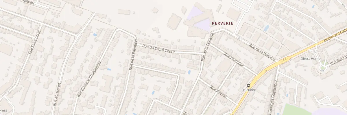 Plan du 11 Rue du Sacré Coeur à Nantes