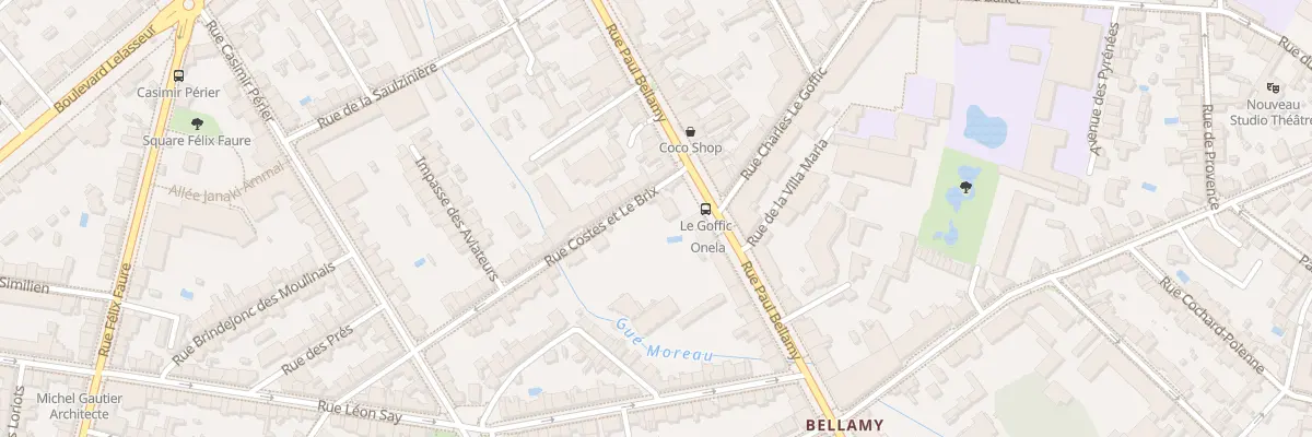 Plan du 175 Rue Paul Bellamy à Nantes
