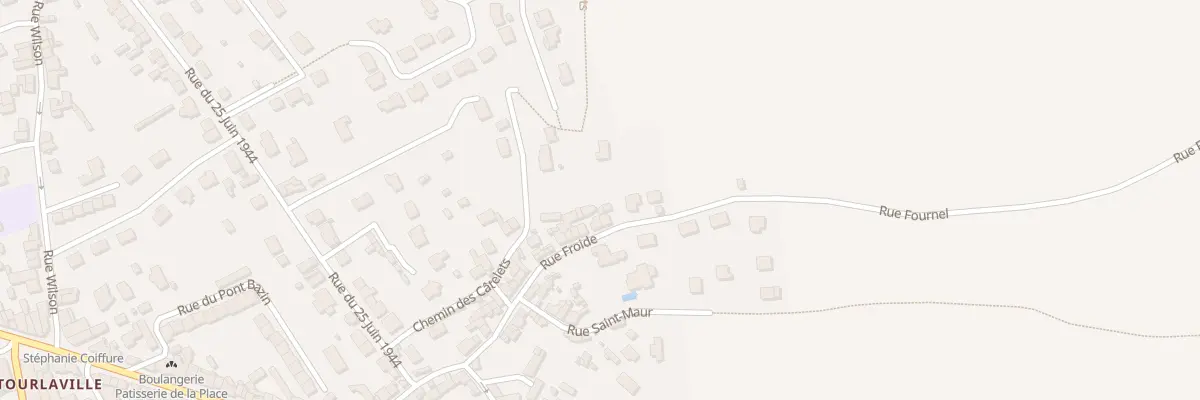 Plan du 55 Rue Froide Rue à Cherbourg-en-Cotentin