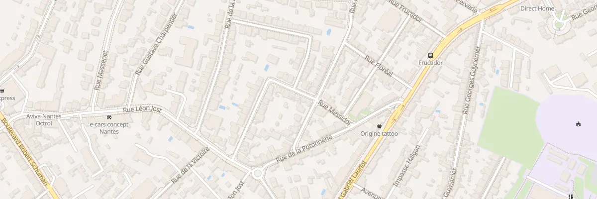 Plan du 30 Rue Pierre Loti à Nantes