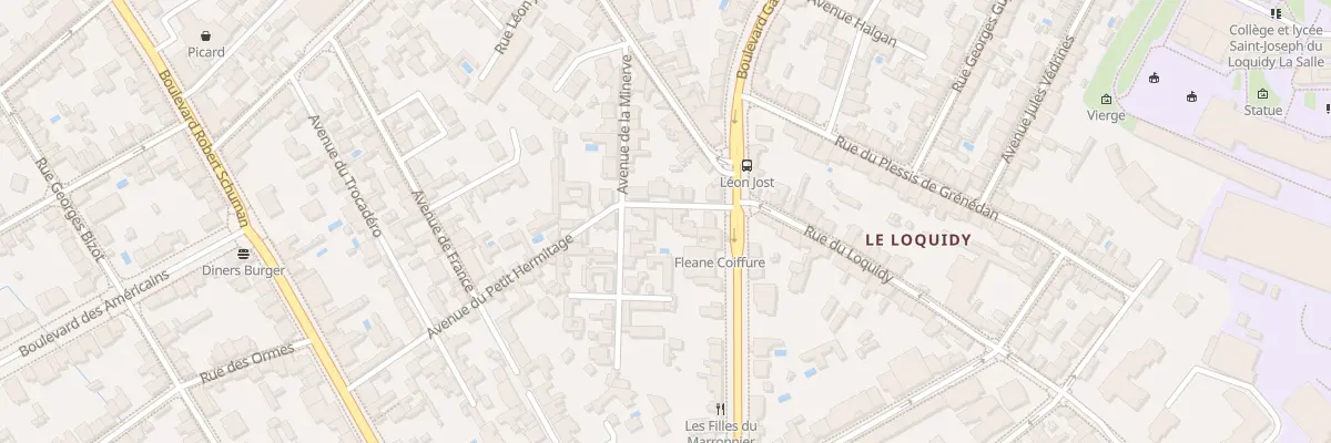 Plan du 3 Rue Debray à Nantes