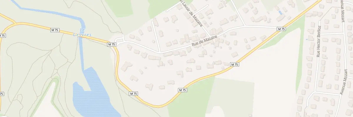 Plan du 21 Rue de Mazaire à La Chapelle-sur-Erdre