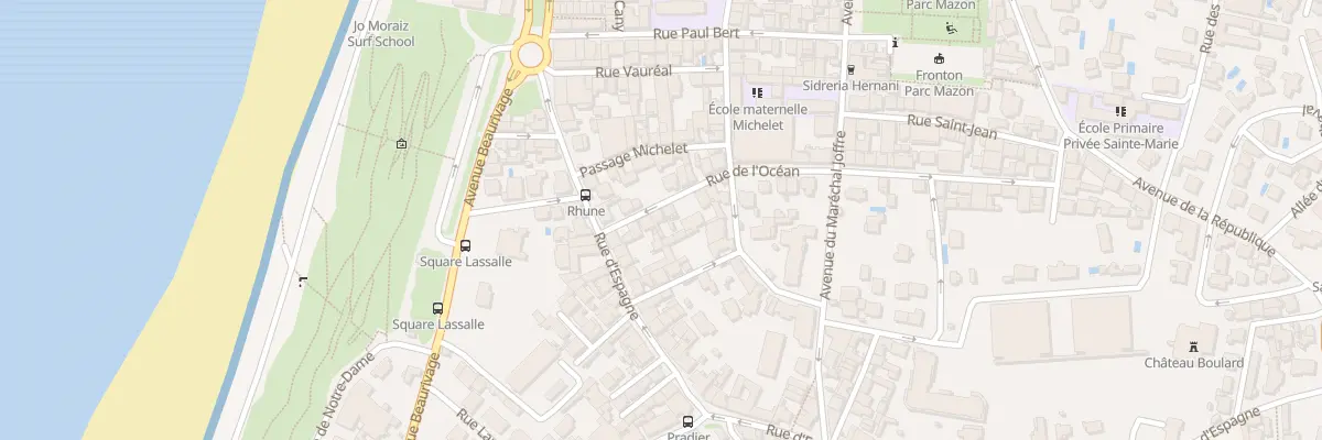 Plan du 6 Rue de l’ Océan à Anglet