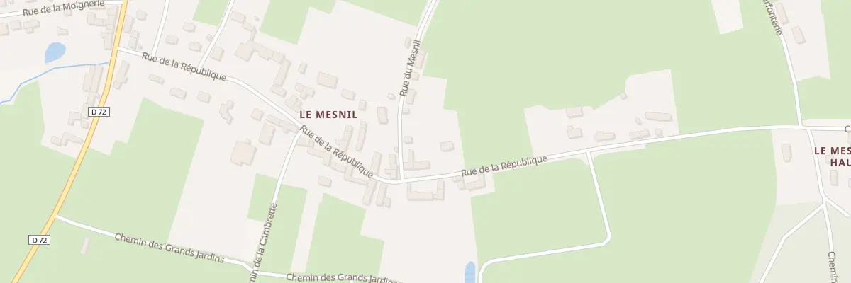 Plan du 149 Rue de la République à Créances