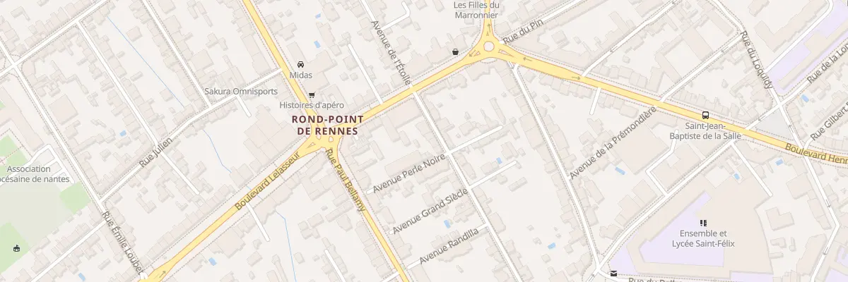 Plan du 43 Rue de la Ville aux Roses à Nantes