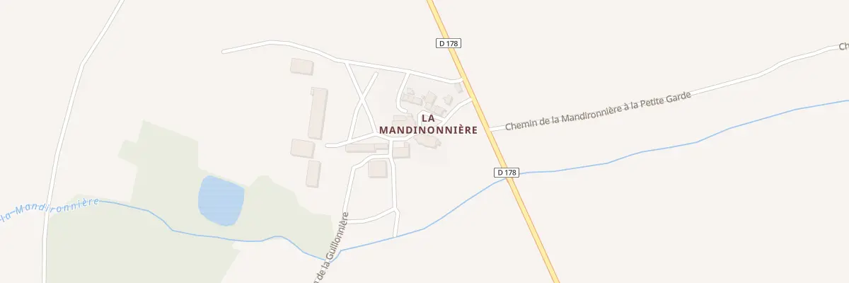 Plan du 2 La Mandironnière à Saint-Colomban