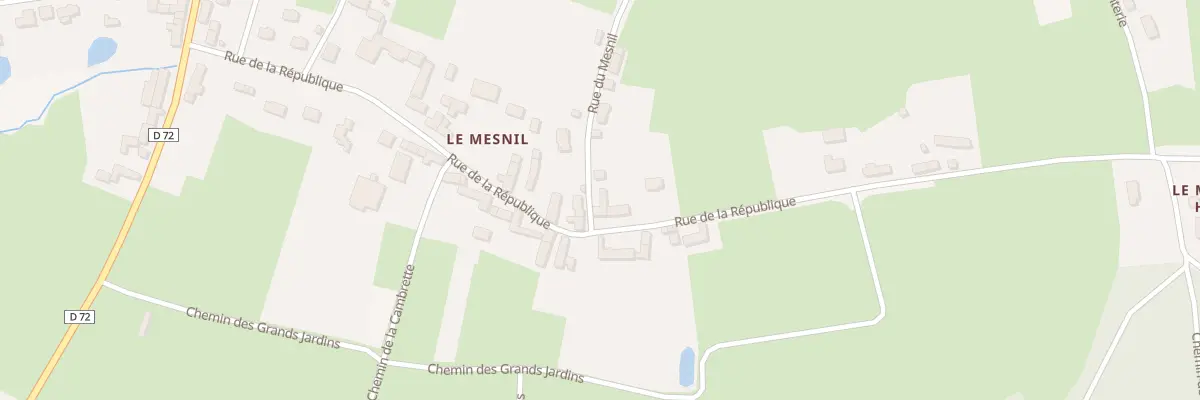 Plan du 145 Rue de la République à Créances