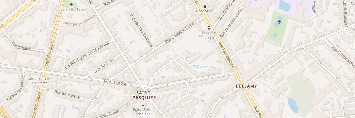 Plan du 14 Av des Mésanges à Nantes