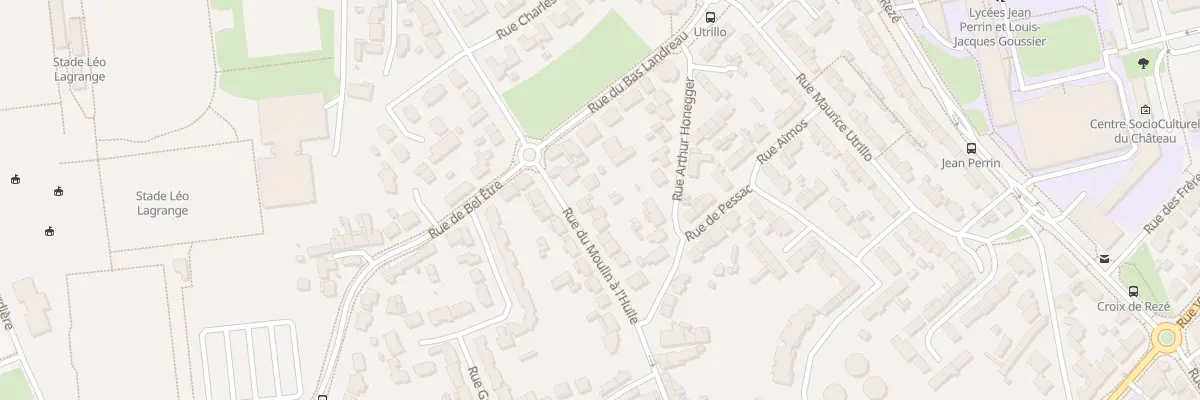 Plan du 81 Rue du Moulin à l’Huile à Rezé
