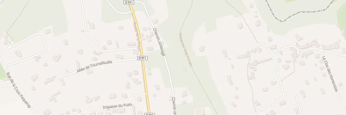 Plan du 18A Che Ombragé à Carolles
