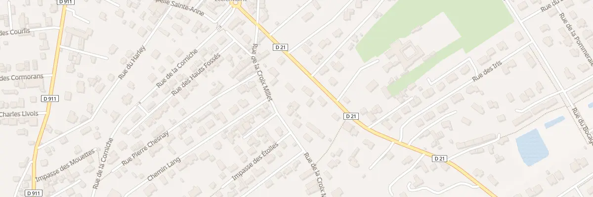 Plan du 180 Rte de Lézeaux à Saint-Pair-sur-Mer