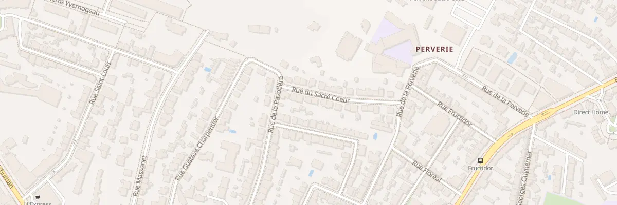 Plan du 21 Rue du Sacré Coeur à Nantes