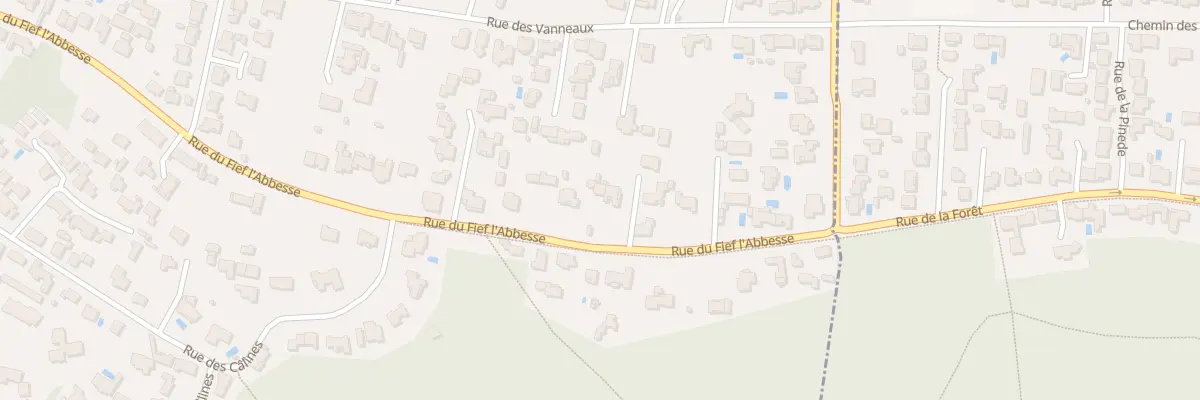 Plan du 85 Rue du fief l’abbesse à Jard-sur-Mer