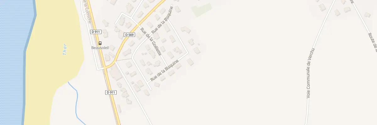 Plan du 177 Rue de la Bisquine à Saint-Pair-sur-Mer