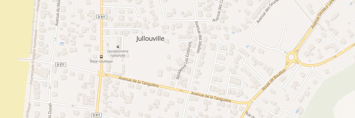 Plan du 17B Av de la Tanguiere Jullouvill à Jullouville