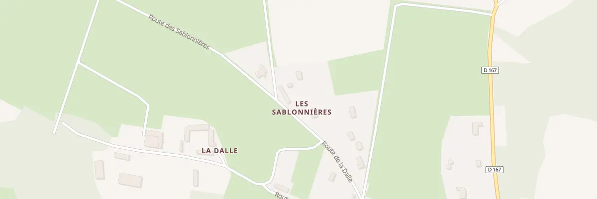 Plan du 6 Rte des Sablonnières à L’Étang-Bertrand