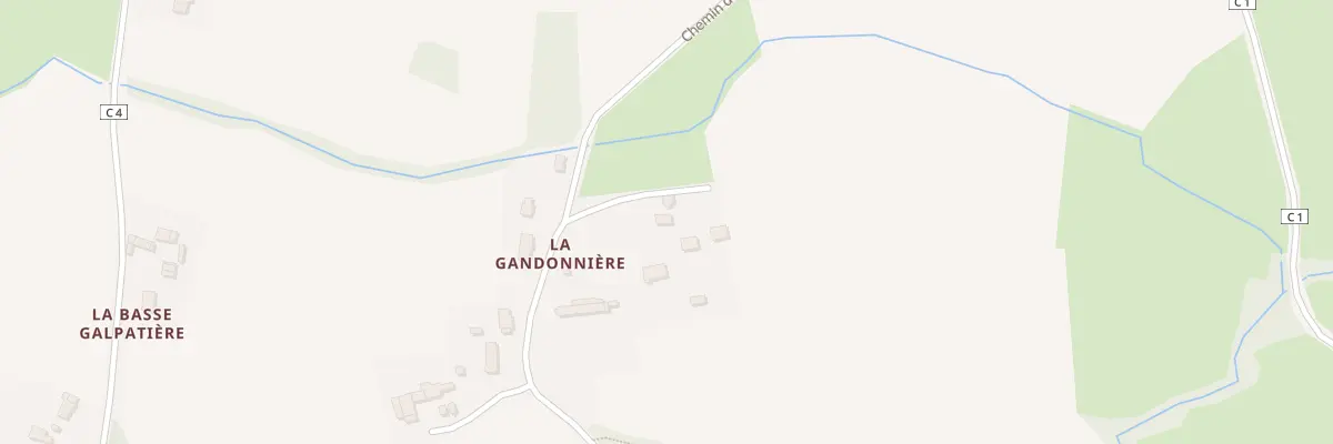 Plan du 360 La Gandonniere à Casson