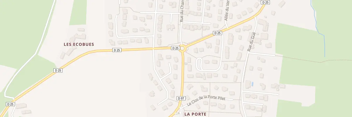 Plan du 13 Rue du Clos Lorin à Chasné-sur-Illet