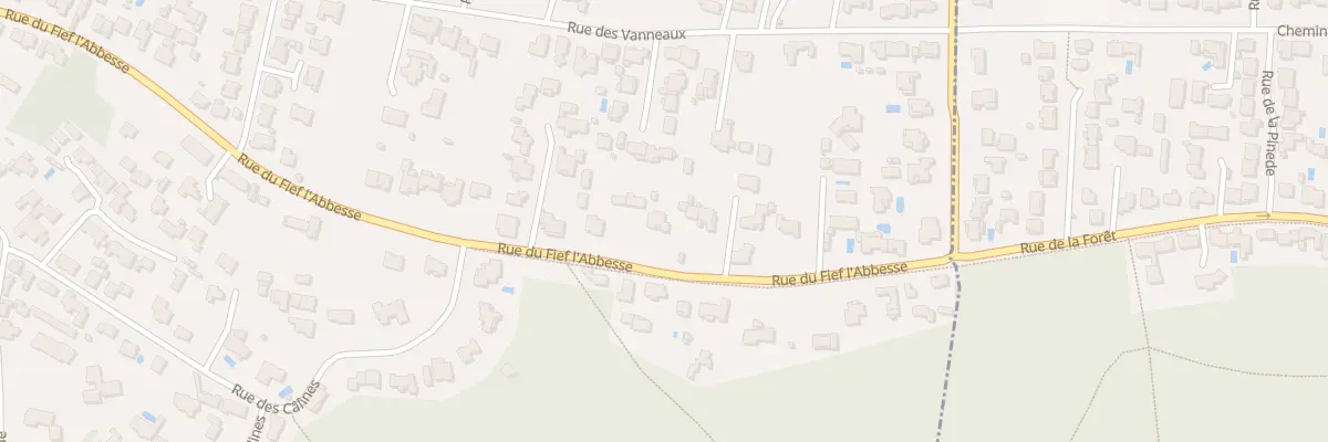 Plan du 81 Rue du fief l’abbesse à Jard-sur-Mer
