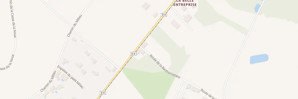 Plan du 6 Bel-air à Poiroux