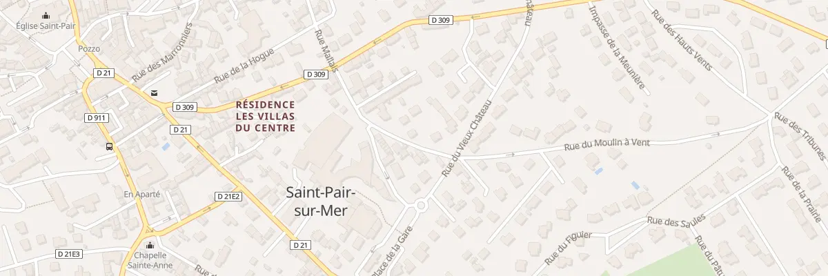 Plan du 63 Rue du Moulin à Vent à Saint-Pair-sur-Mer
