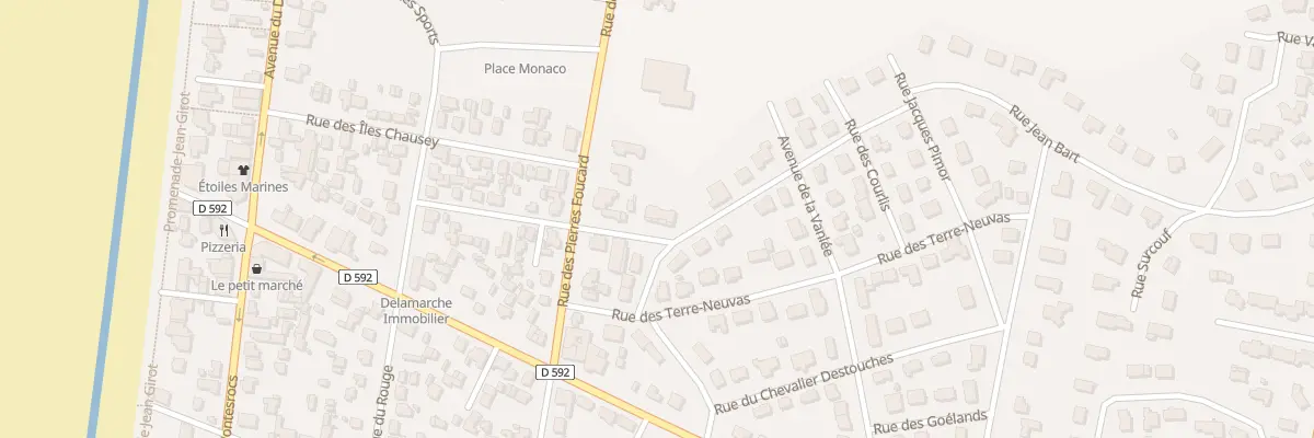 Plan du 3 Rue de la Pierre Gagnée à Bréhal