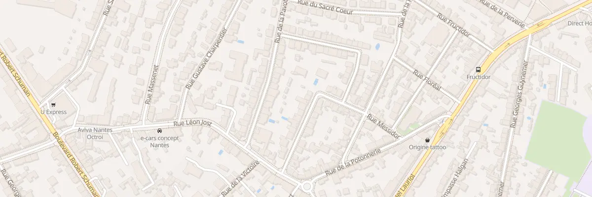 Plan du 13T Rue Pierre Loti à Nantes