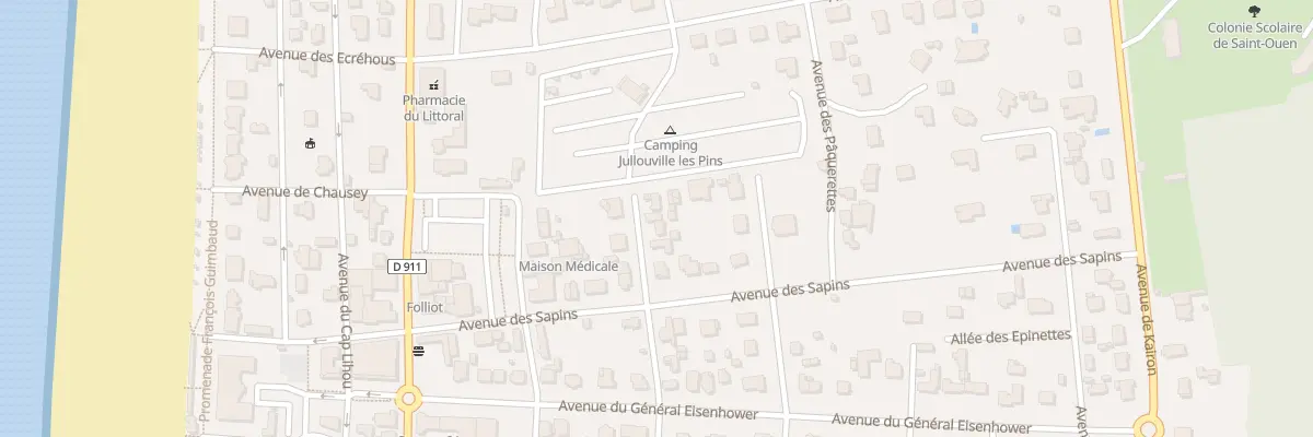 Plan du 5 Av du Pignon Butor Jullouvill à Jullouville