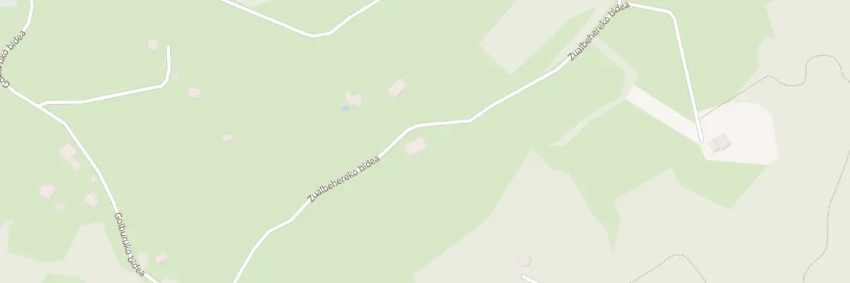 Plan du 290 Zualbehereko bidea à Sare