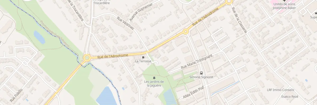 Plan du 39T Rue de l’Aérodrome à Rezé
