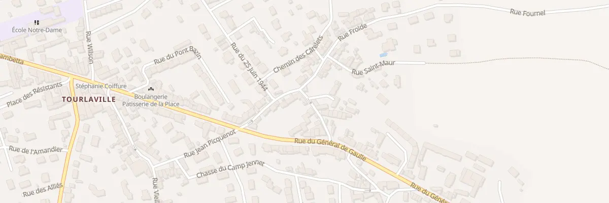 Plan du 11 Rue de la Mierrerie à Cherbourg-en-Cotentin