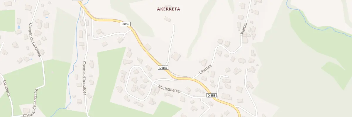 Plan du 641 Che d’Ostaleriakoborda à Ahetze