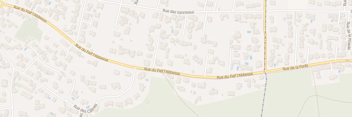 Plan du 77 Rue du fief l’abbesse à Jard-sur-Mer