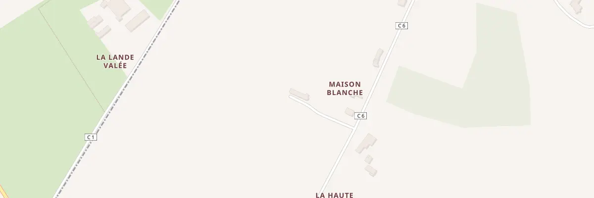 Plan du 5041 Maison Blanche à Gahard