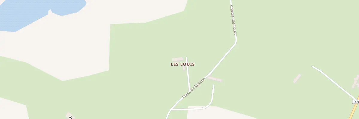 Plan du 155 Rte de la Rade à Brix