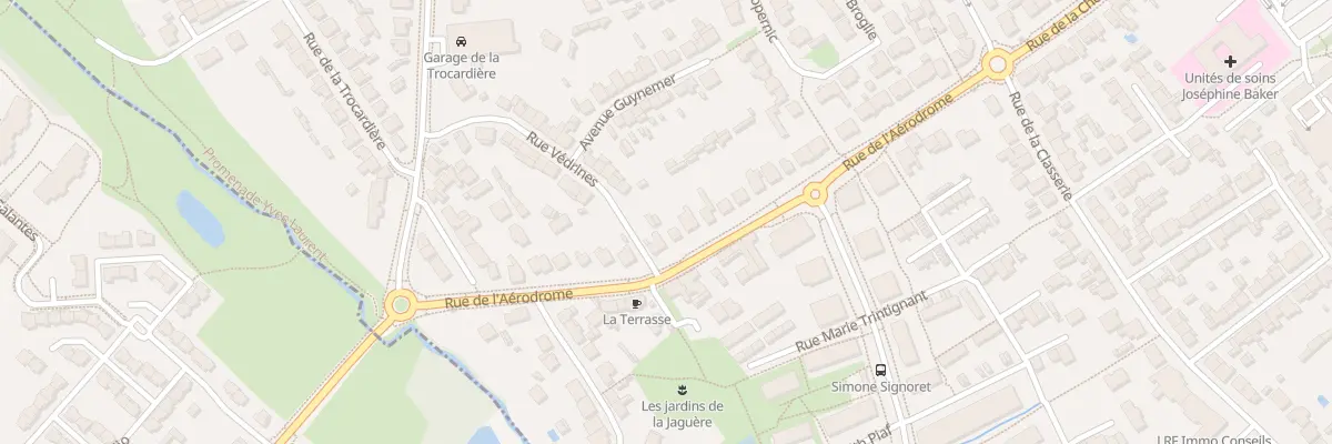 Plan du 40 Rue de l’Aérodrome à Rezé