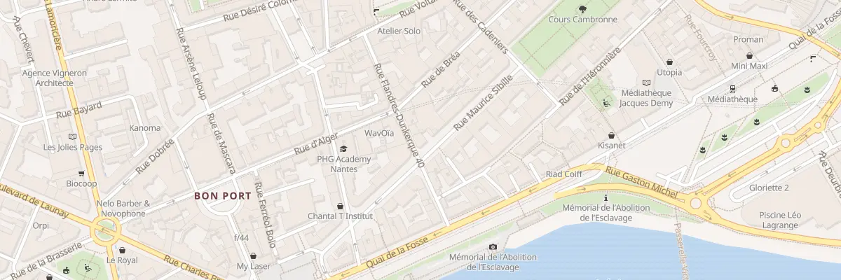 Plan du 6 Rue de Flandres Dunkerque à Nantes