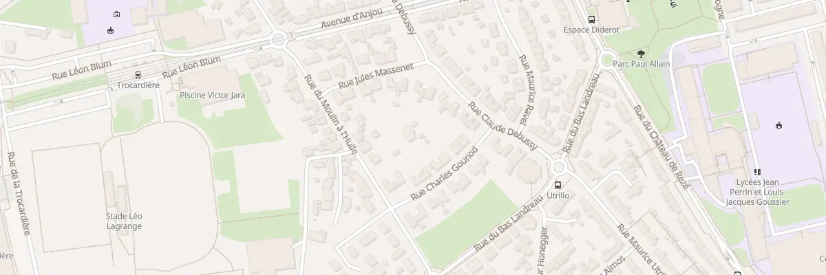 Plan du 49B Rue du Moulin à l’Huile à Rezé