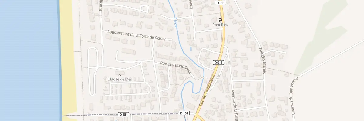 Plan du 175 Rue des Bons Amis à Saint-Pair-sur-Mer